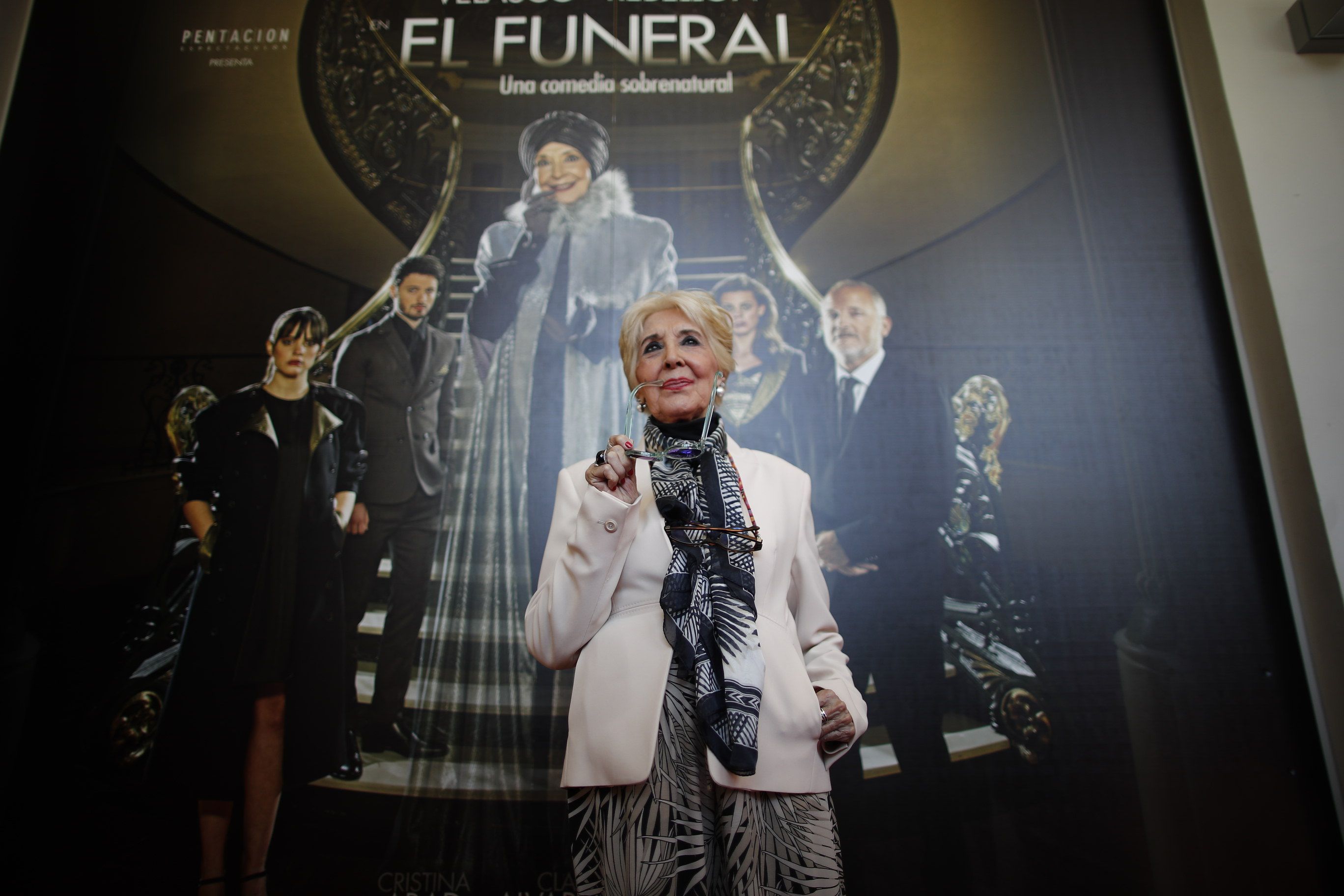 Concha Velasco presenta 'El Funeral' en el Teatro La Latina de Madrid (Eduardo Parra:Europa Press)