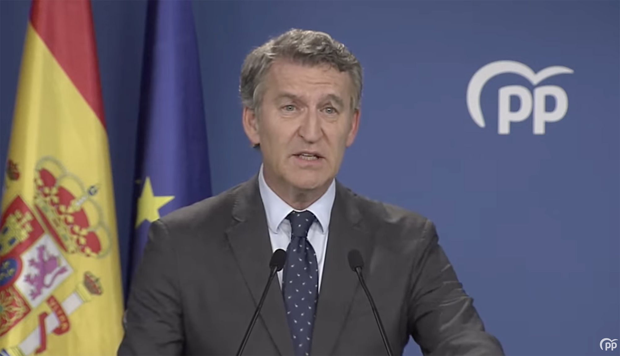 Feijóo exige adelantar las elecciones