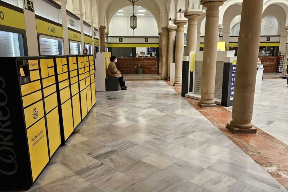 EuropaPress 6793838 correos ofrece servicios pago tasas tributos recibos 91 oficinas 106