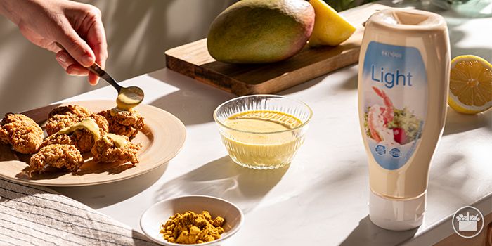 Mercadona . mayonesa de mango y curry Mercadona . mayonesa de mango y curry
