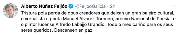 Manuel Álvarez Torneiro tuit