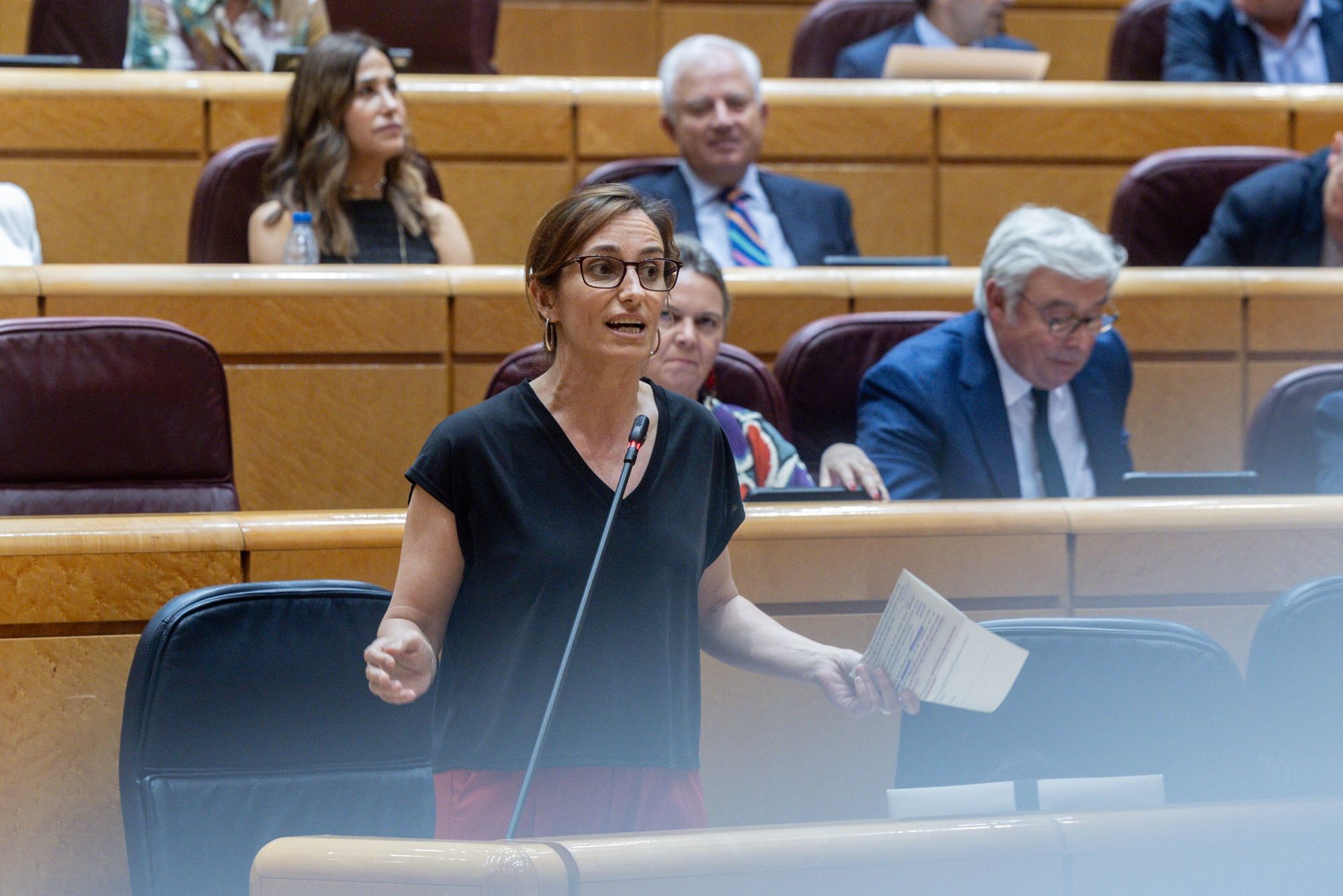 Mónica García asegura que hará "todo lo posible" para garantizar el derecho al olvido oncológico (Ricardo Rubio-Europa Press)