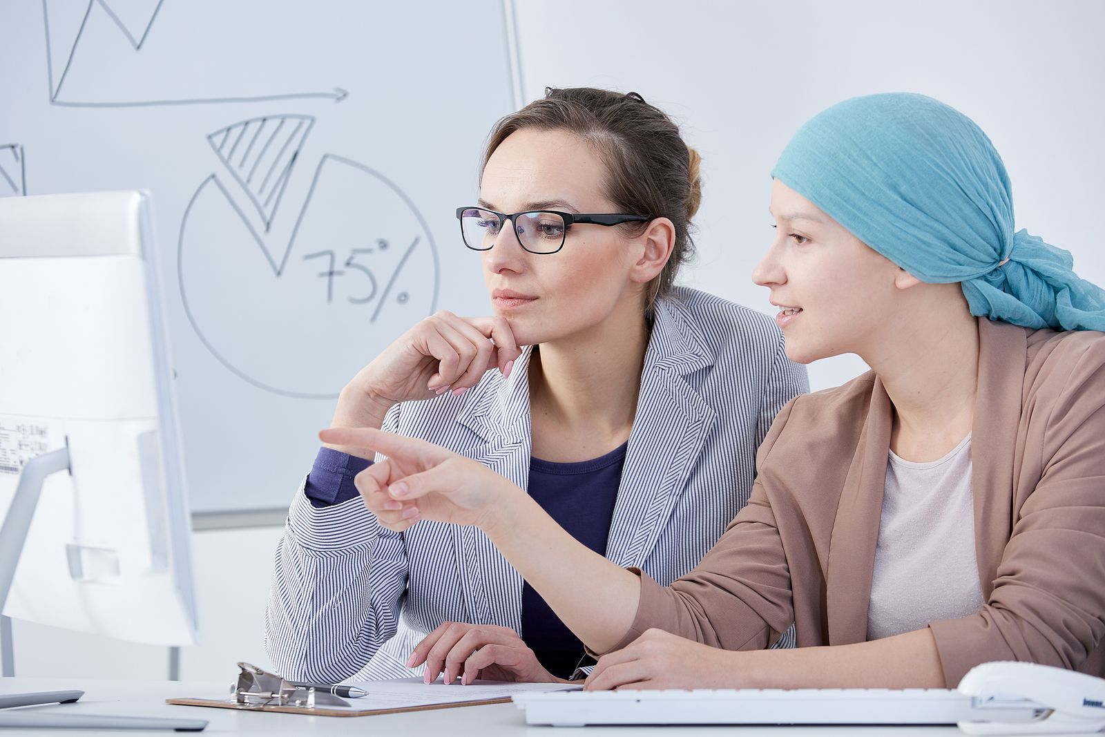 Un programa ayuda a supervivientes de cáncer a volver al trabajo con confianza (Bigstock) Un programa ayuda a supervivientes de cáncer a volver al trabajo con confianza (Bigstock)