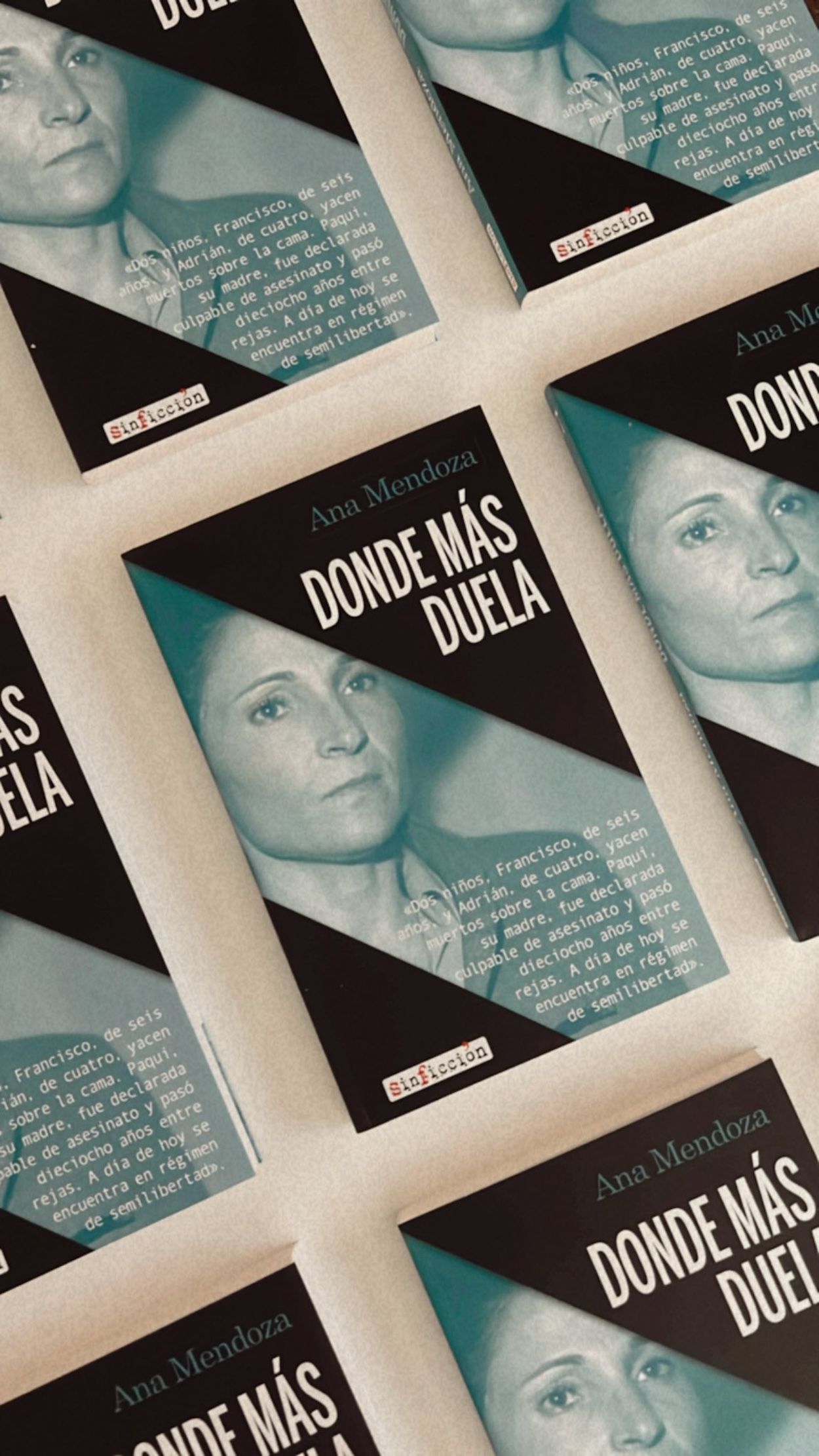 La criminóloga Ana Mendoza publica 'Donde más duela', sobre la parricida de Santomera