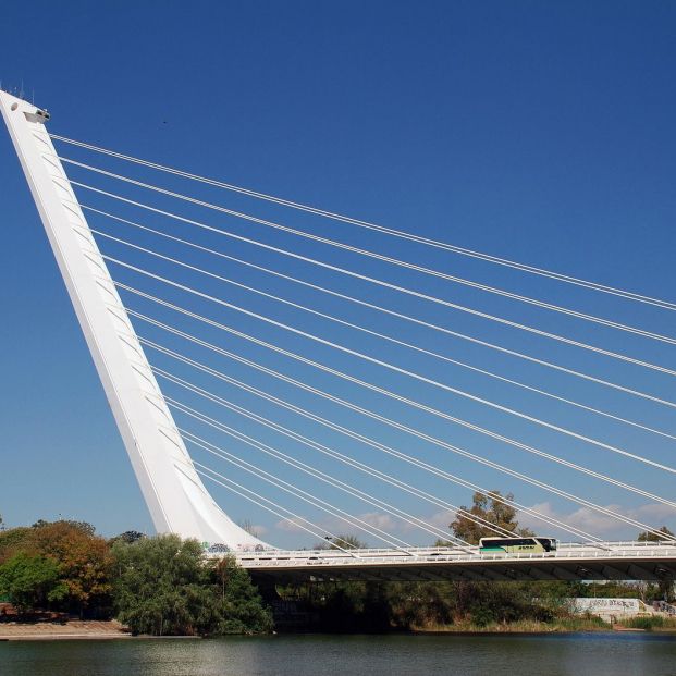 Puente del Alamillo en Sevilla