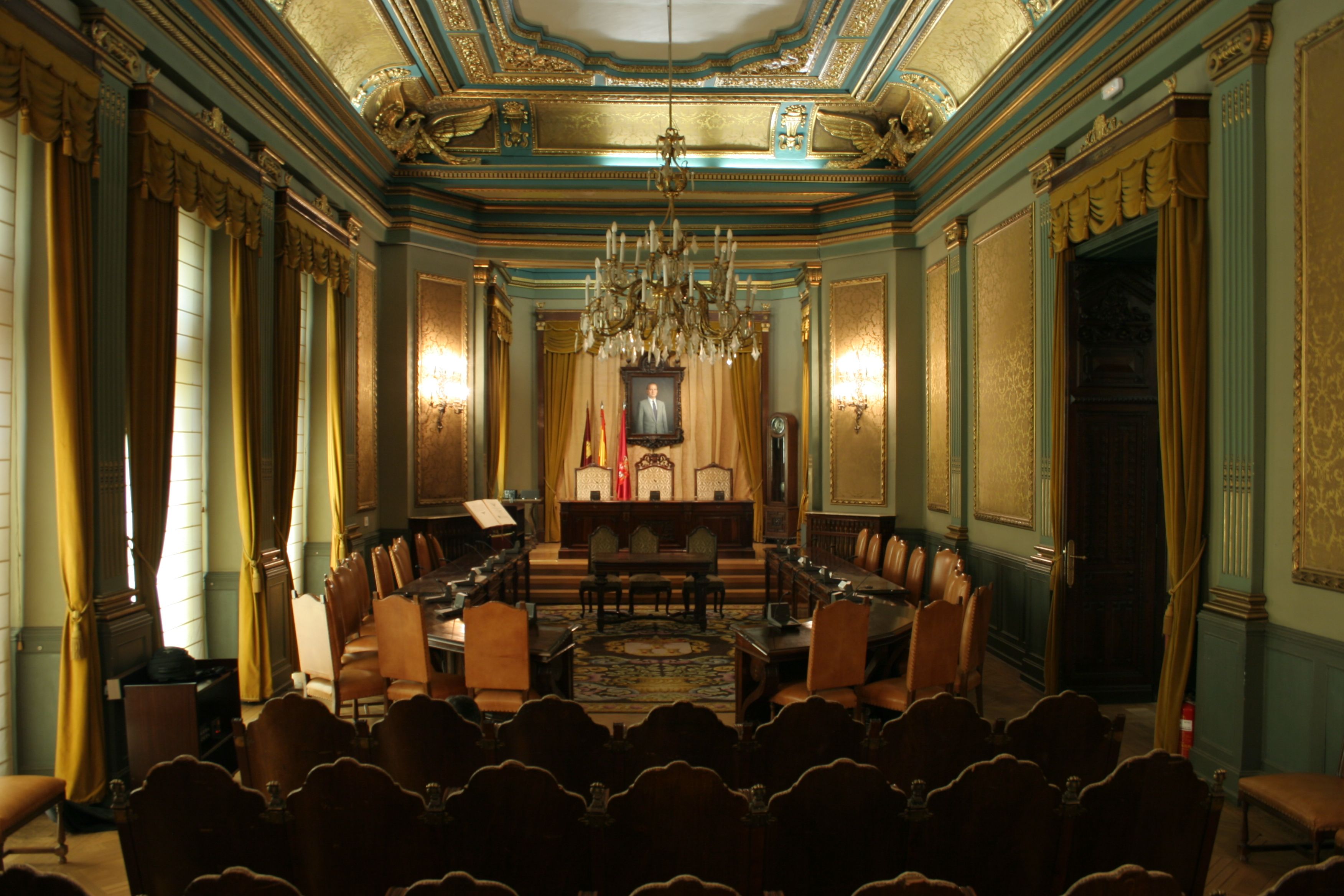 Ayuntamineto de Albacete. Salón de plenos Diputación Provincial de Albacete Ayuntamineto de Albacete. Salón de plenos Diputación Provincial de Albacete