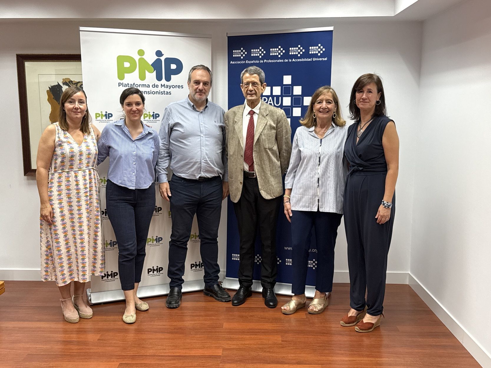 PMP y ASEPAU se unen para impulsar la accesibilidad universal para las personas mayores