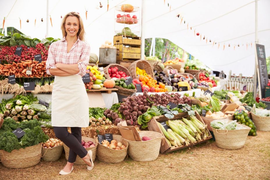 bigstock Female Stall Holder At Farmers 87399203 bigstock Female Stall Holder At Farmers 87399203