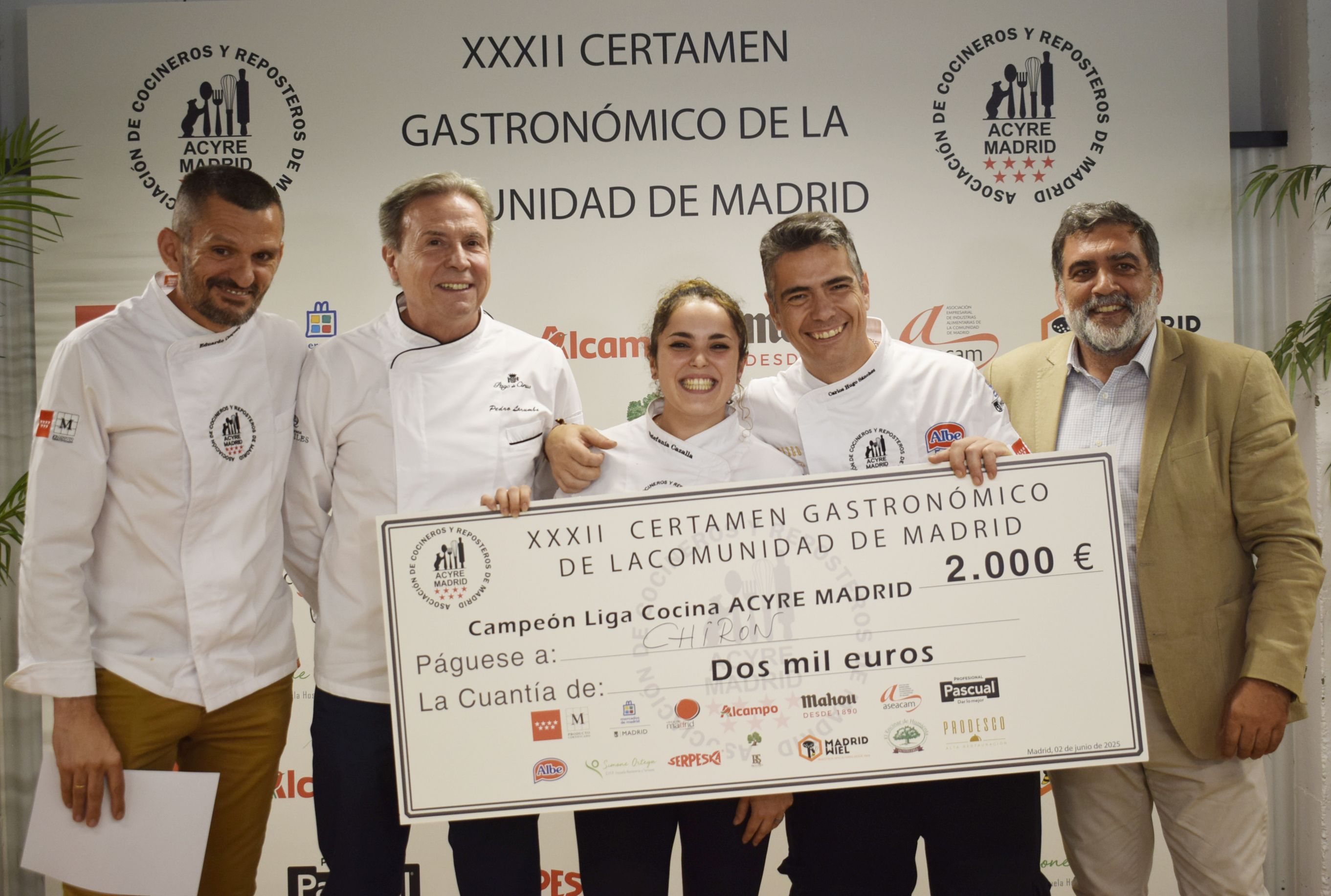 Estefanía Cazalla (Chirón): "Hemos querido homenajear el pasado de Madrid con recetas antiguas". Foto: Acyre