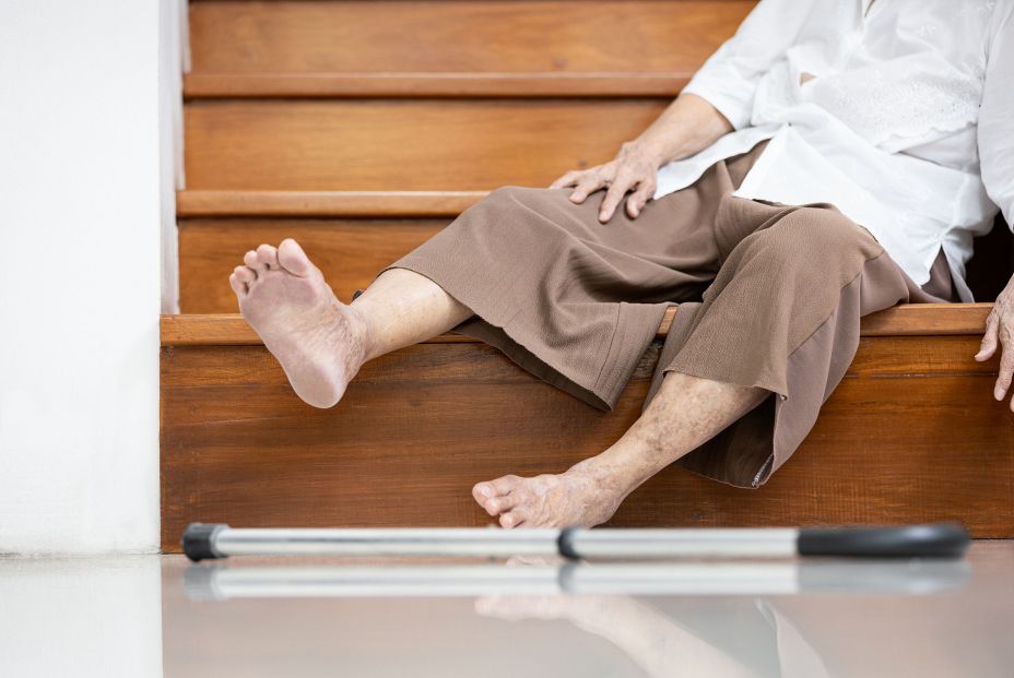 bigstock old elderly lies unconscious o 452666801