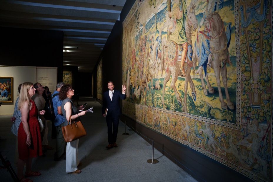 Los 7 pecados capitales en tapices, en la Galería de Colecciones Reales Los 7 pecados capitales en tapices, en la Galería de Colecciones Reales