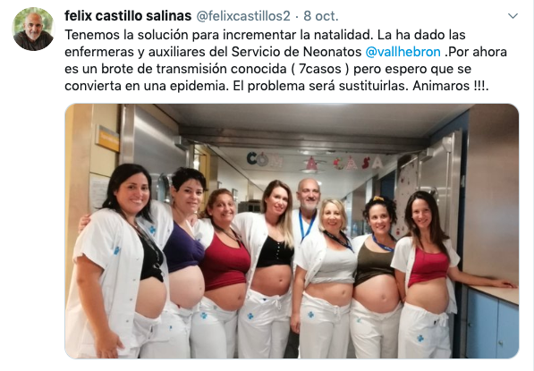 Tuit de Félix Castillo