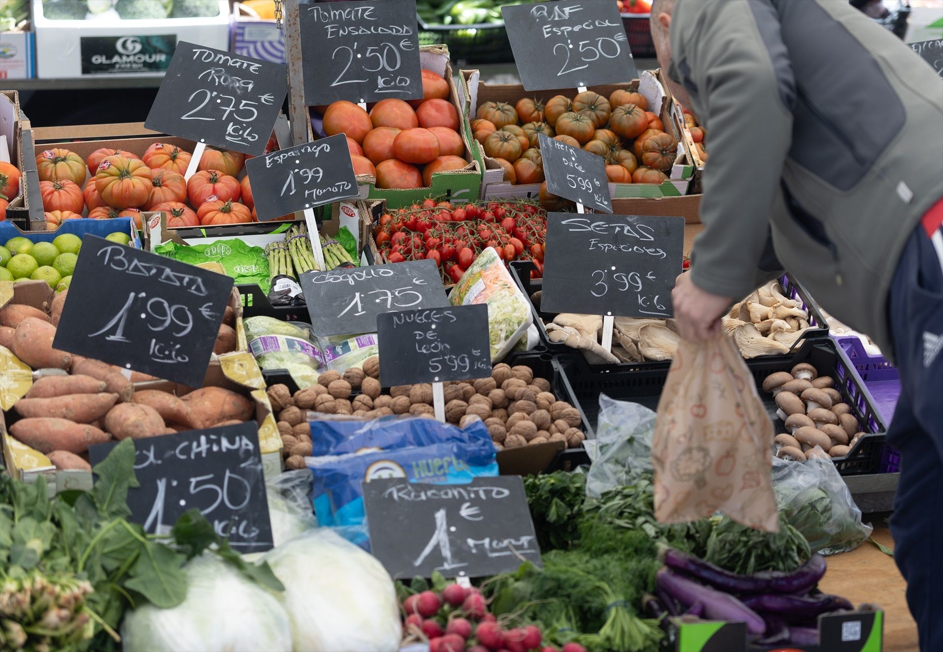 EuropaPress 6580286 mercado alimentos 14 marzo 2025 madrid espana indice precios consumo ipc