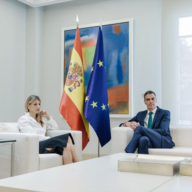 EuropaPress 6804511 presidente gobierno pedro sanchez vicepresidenta segunda ministra trabajo EuropaPress 6804511 presidente gobierno pedro sanchez vicepresidenta segunda ministra trabajo