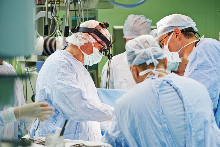 bigstock Team of surgeon in uniform per 50445170