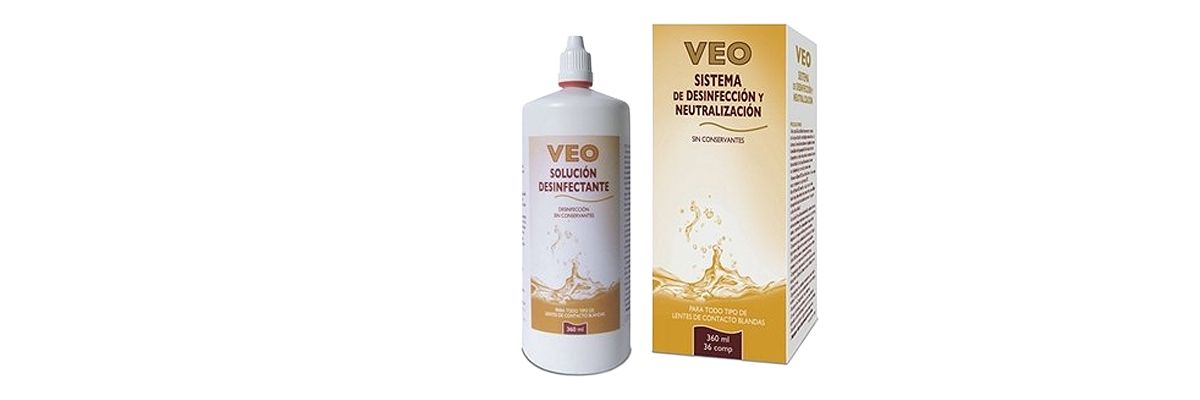 Sanidad retira dos lotes de desinfectantes para lentillas de la marca Veo