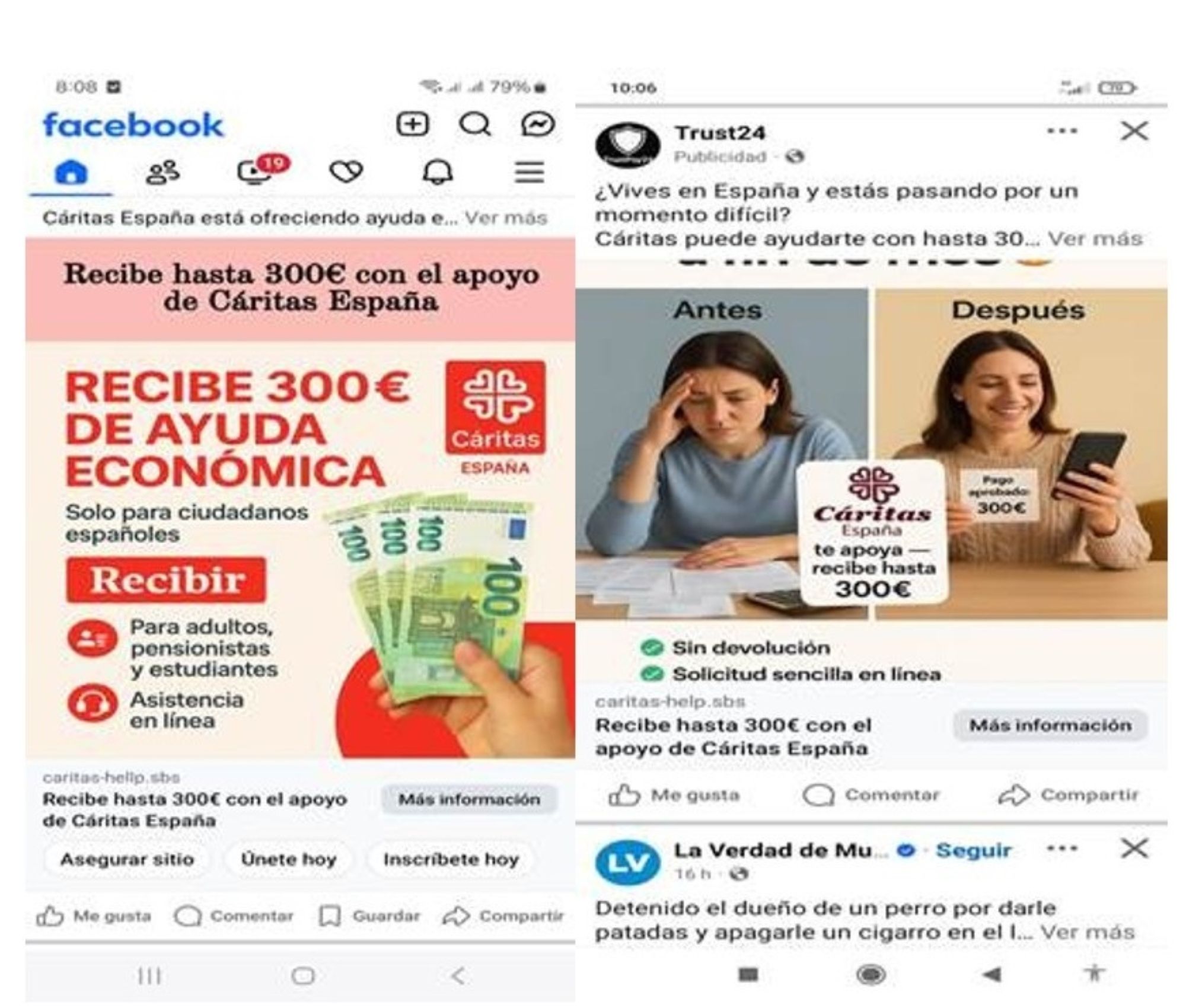 Cuidado si recibes este mensaje de Cáritas: alertan que es una estafa (Cáritas Española-Europa Press) Cuidado si recibes este mensaje de Cáritas: alertan que es una estafa (Cáritas Española-Europa Press)