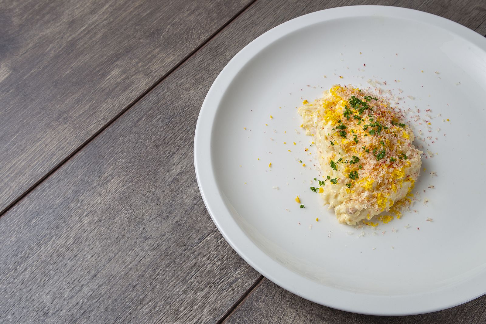 Receta de ensaladilla de garbanzos madrileños con veganesa