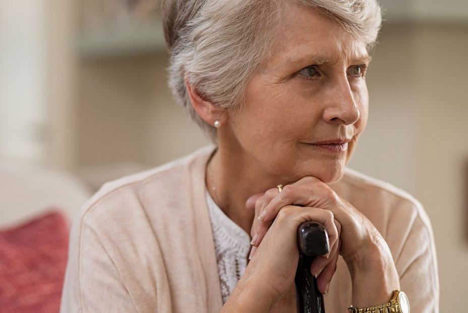 bigstock Serious senior woman sitting o 270854308 bigstock Serious senior woman sitting o 270854308