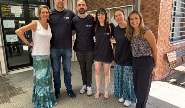 Voluntarios de Angelini Pharma durante la 6ª Jornada de Voluntariado junto a Banco Farmacéutico