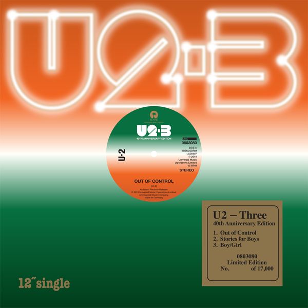U2 reedita en vinilo su primer lanzamiento por su 40 aniversario