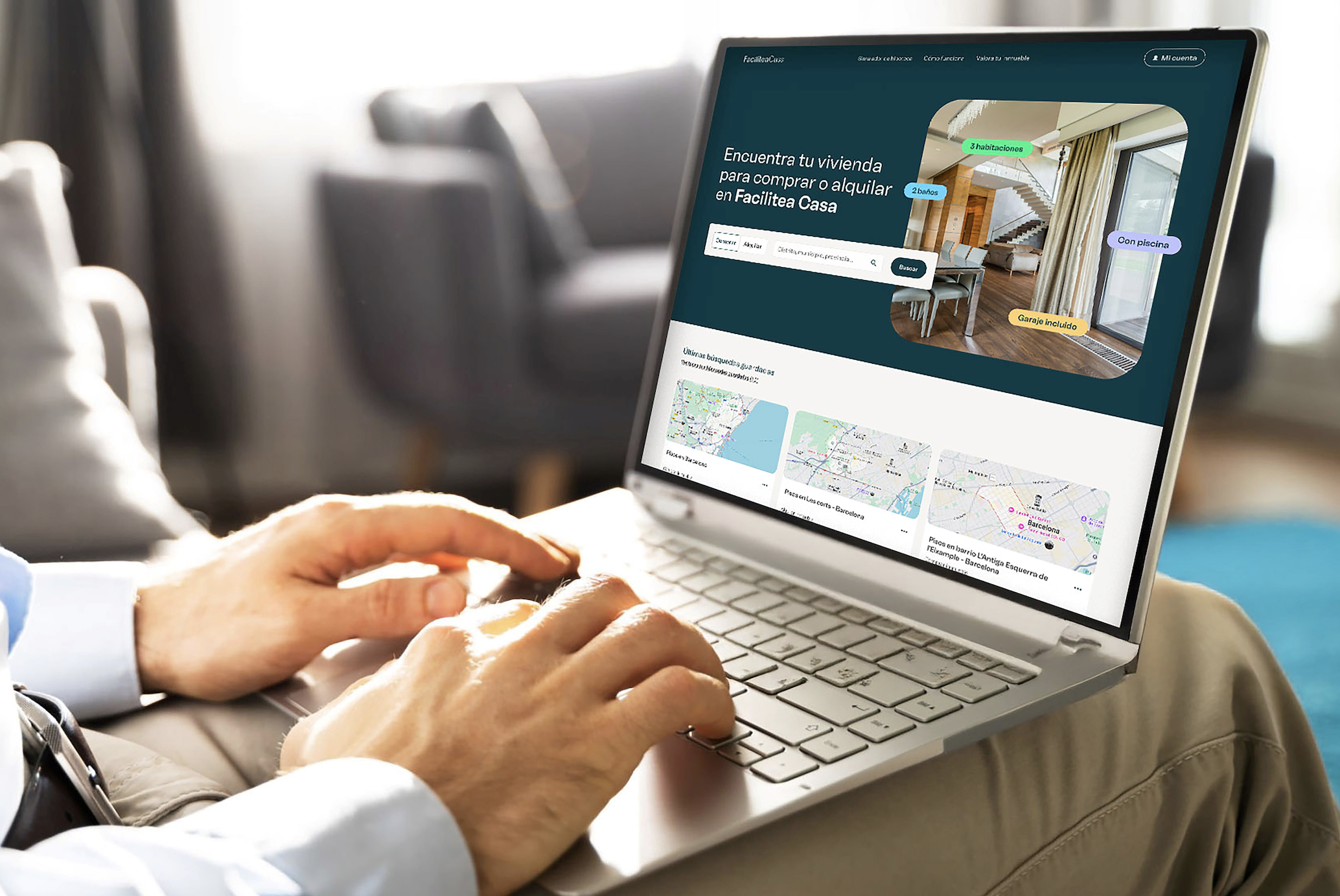 CaixaBank lanza 'Facilitea Casa', una plataforma con más de 40.000 viviendas en venta y alquiler CaixaBank lanza 'Facilitea Casa', una plataforma con más de 40.000 viviendas en venta y alquiler