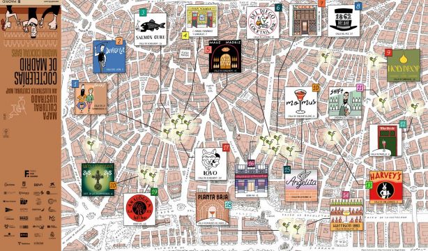 De las más clásicas a las más modernas: un recorrido por las 20 mejores coctelerías de Madrid