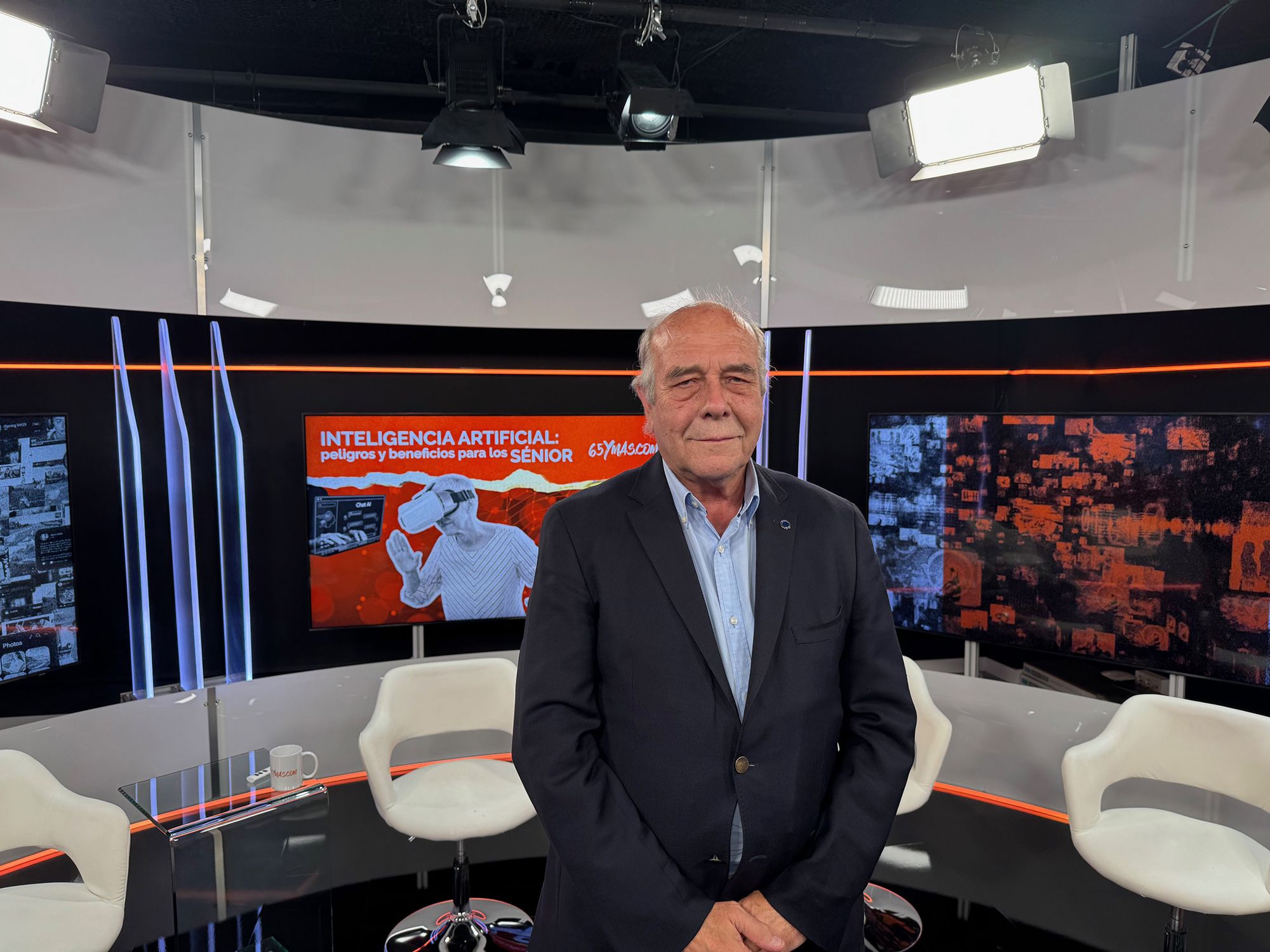 José Luis Fernández Santillana, presidente de la Confederación Española de Organizaciones de Mayores (CEOMA) Los mayores, sobre la Inteligencia Artificial: "Debe estar al servicio de la persona"