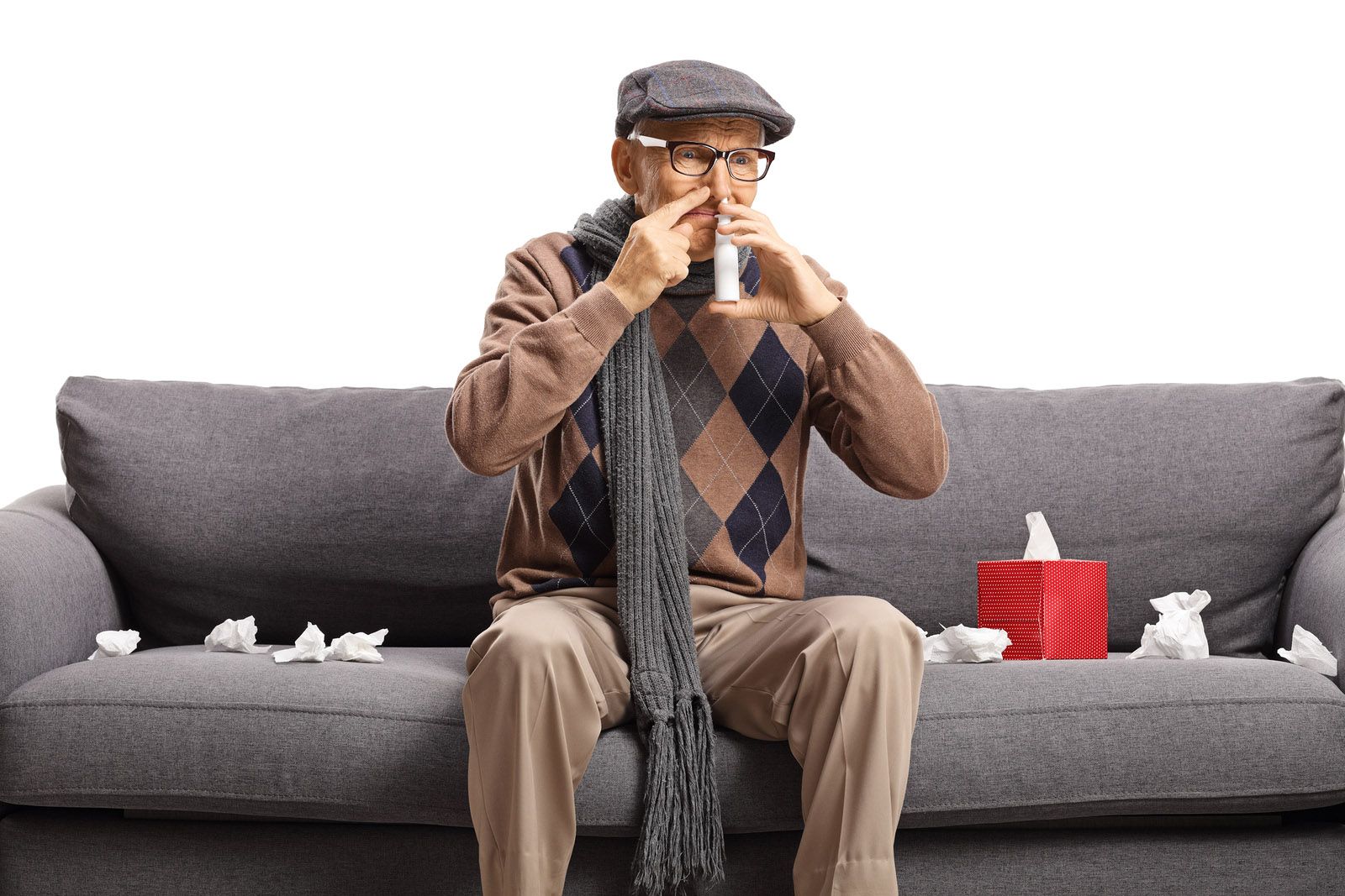 Consejos para aliviar la sinusitis en personas mayores