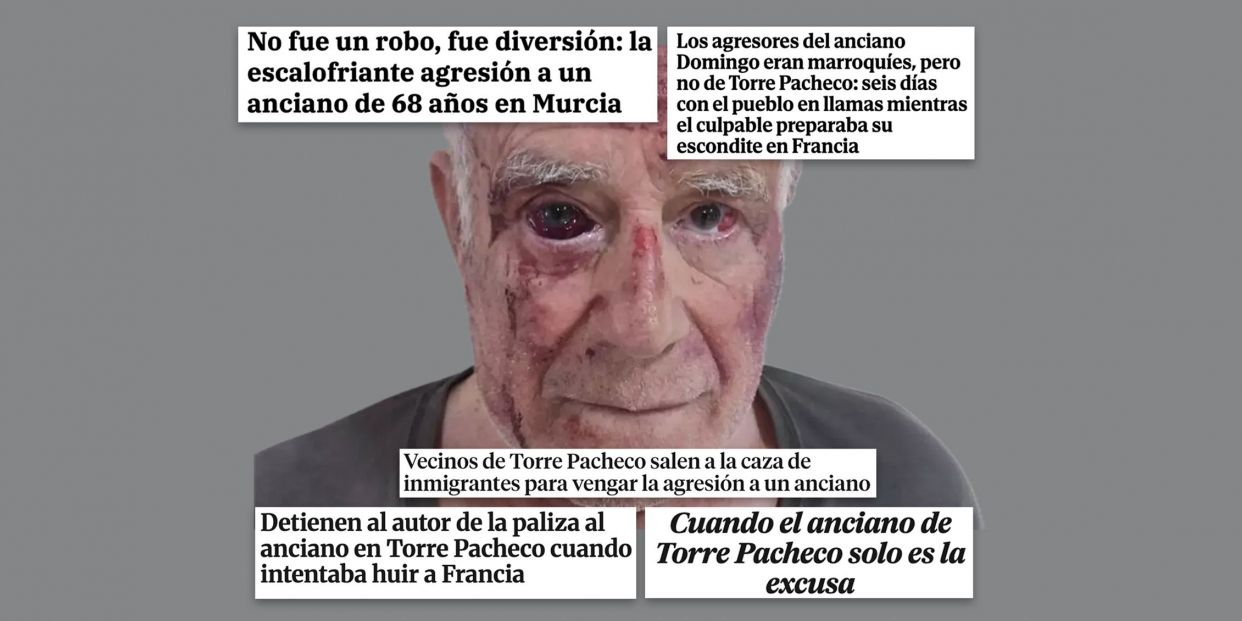 Edadismo mediático: paliza a un ¿anciano de 68 años? en Torre Pacheco Edadismo mediático: paliza a un ¿anciano de 68 años? en Torre Pacheco