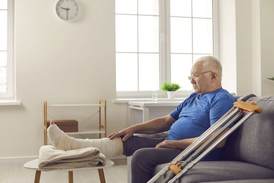 bigstock Mature Man With Broken Leg In 404732318 bigstock Mature Man With Broken Leg In 404732318