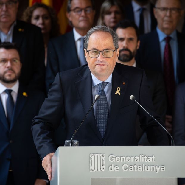 El president de la Generalitat de Catalunya, Quim Torra El president de la Generalitat de Catalunya, Quim Torra
