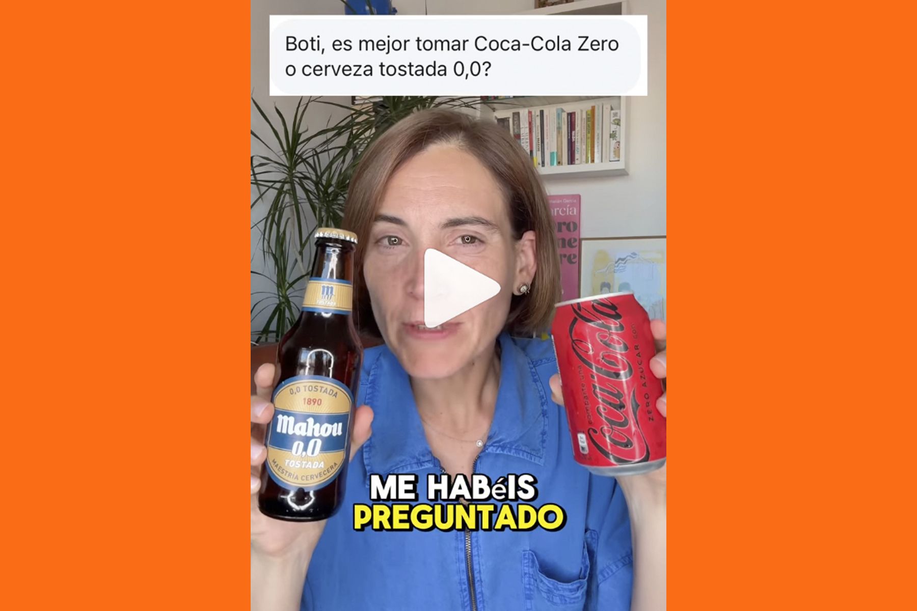 Boticaria García resuelve la duda: ¿es mejor la Coca-Cola Zero o la cerveza tostada 0,0?