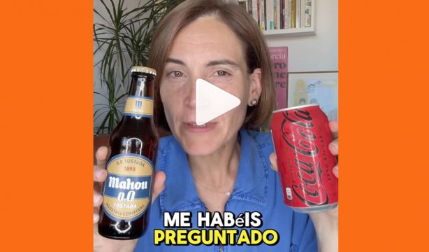 Boticaria García resuelve la duda: ¿es mejor la Coca-Cola Zero o la cerveza tostada 0,0?