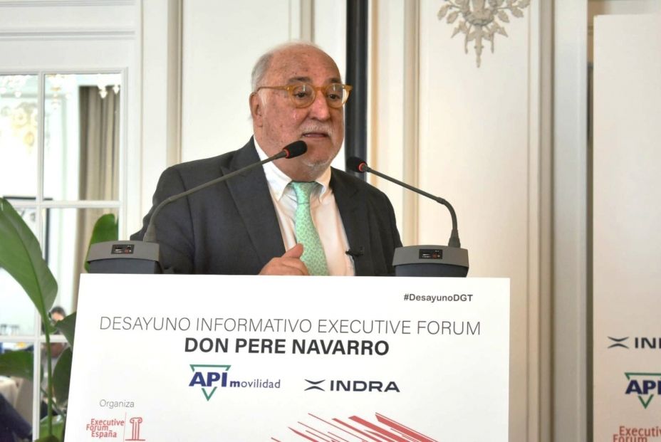 EuropaPress 6868278 director general trafico pere navarro desayuno informativo