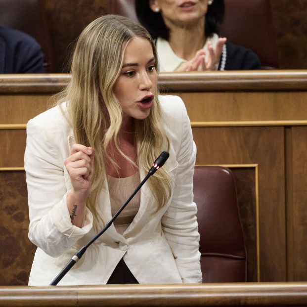 EuropaPress 6869539 diputada pp noelia nunez pleno congreso diputados 25 junio 2025 madrid
