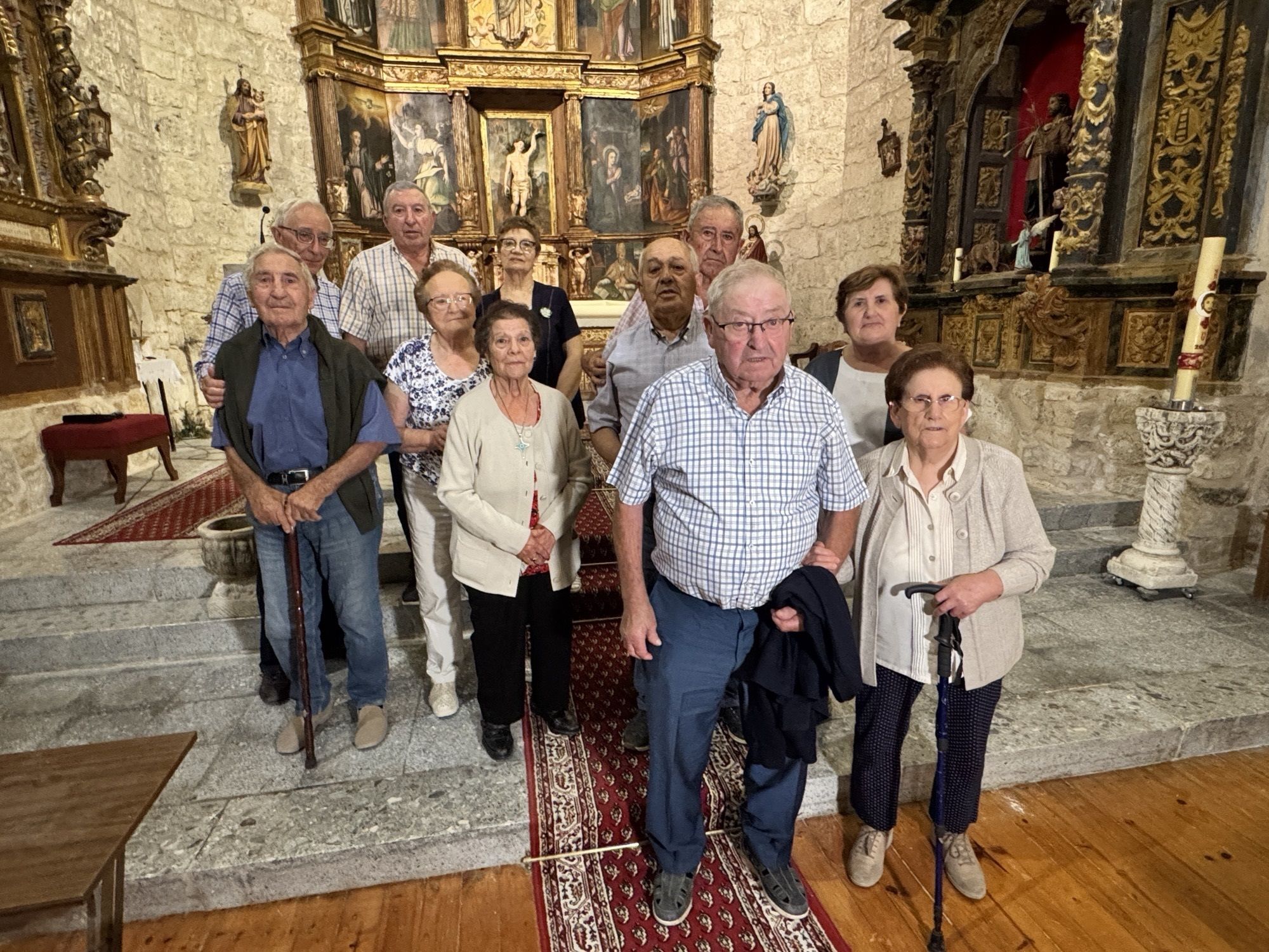 Mayores de Villaco rememoran su historia en un documental (Europa Press)
