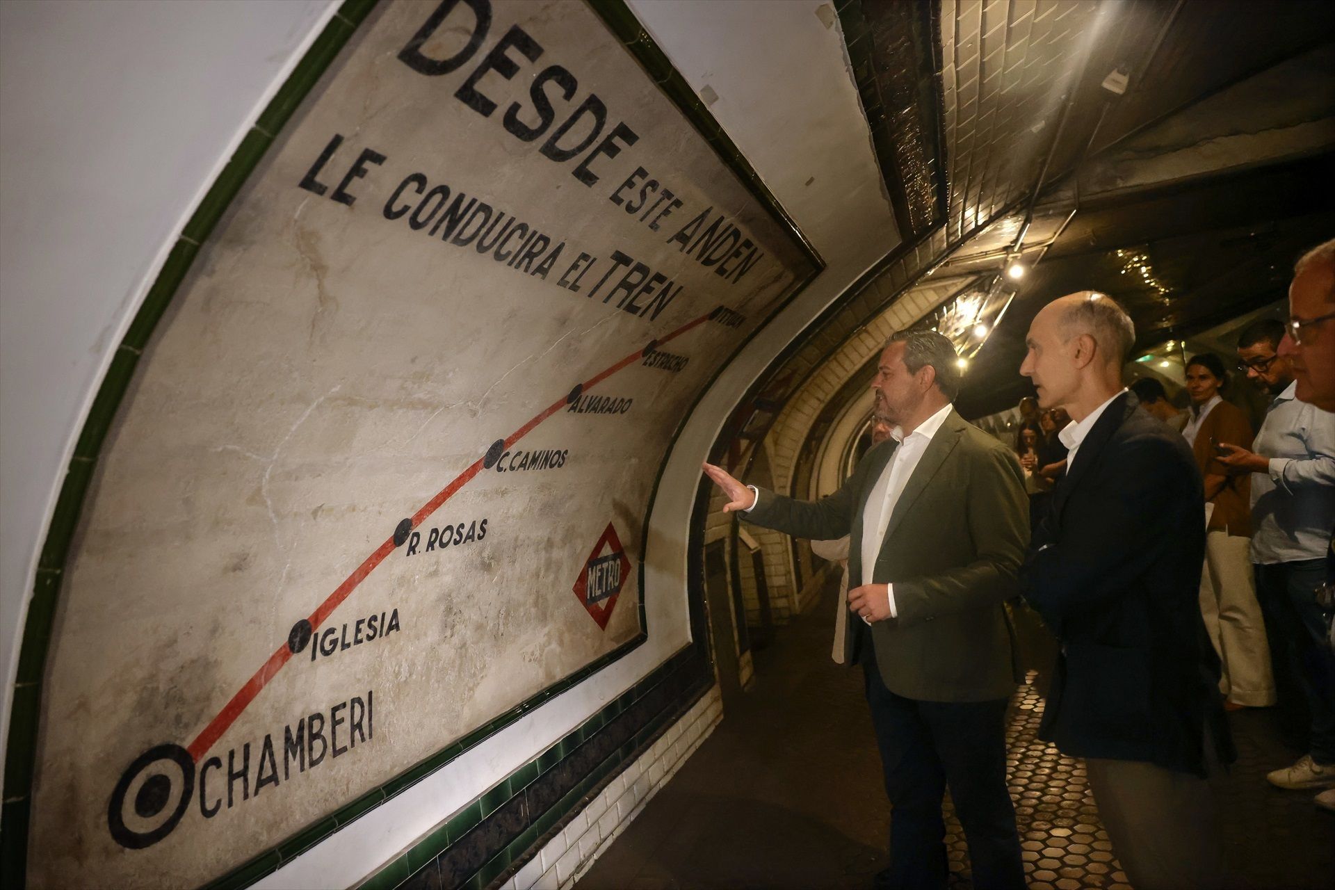 La 'estación fantasma' de Chamberí se someterá a obras de conservación