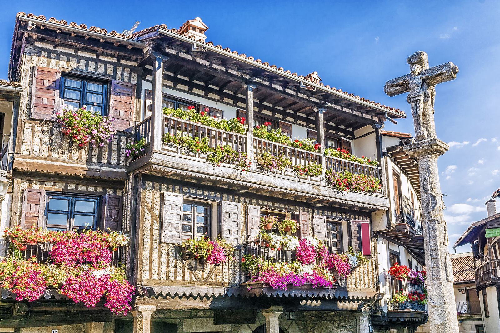 La Alberca, pueblo de la Sierra de Francia (bigstock)