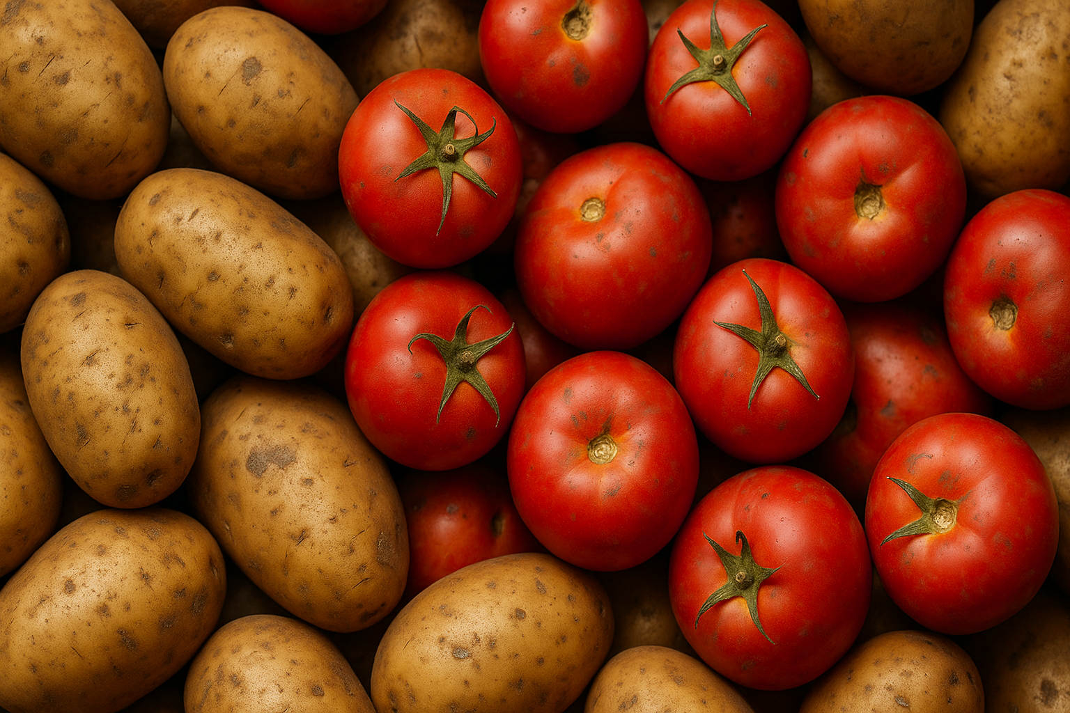 Sorpresa en la familia vegetal: descubren que la patata es hija del tomate