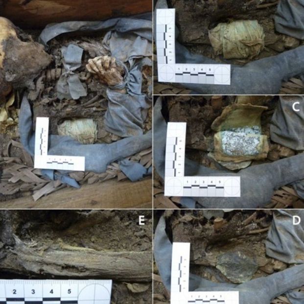 Enterramiento investigación ritual funerario. (Europa Press) Enterramiento investigación ritual funerario. (Europa Press)