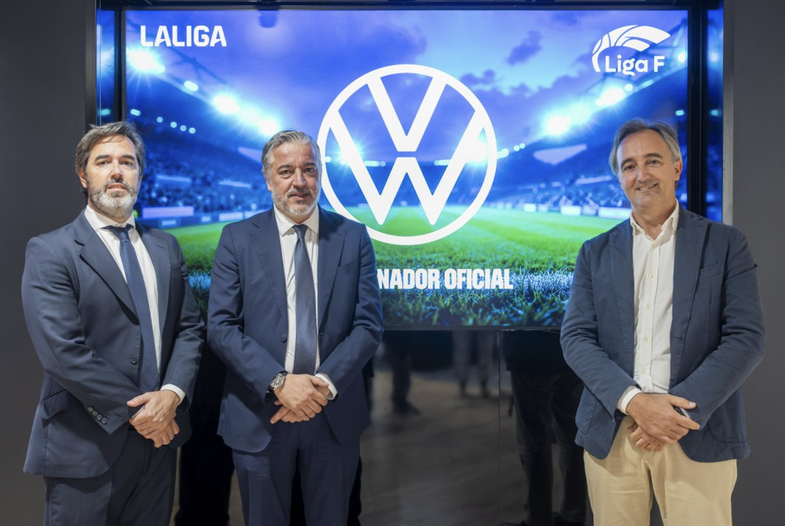 Volkswagen se convierte en patrocinador oficial de LaLiga y Liga F