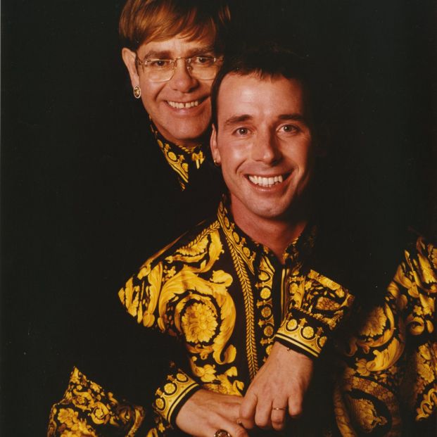 Elton y David by Greg Gorman