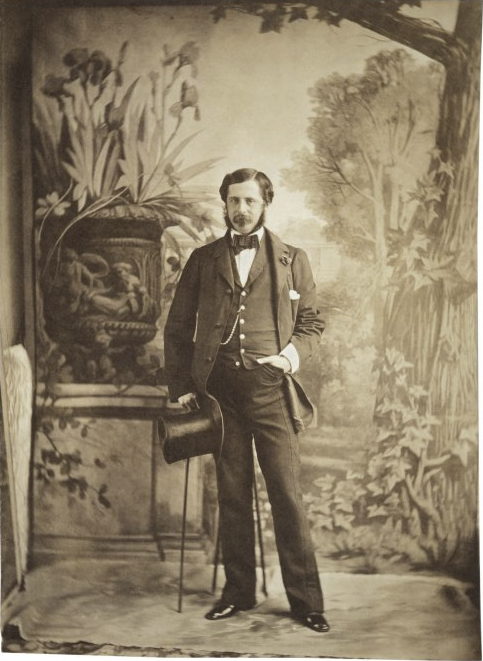 Olympe Aguado  Retrato de un dandy, c. 1854
