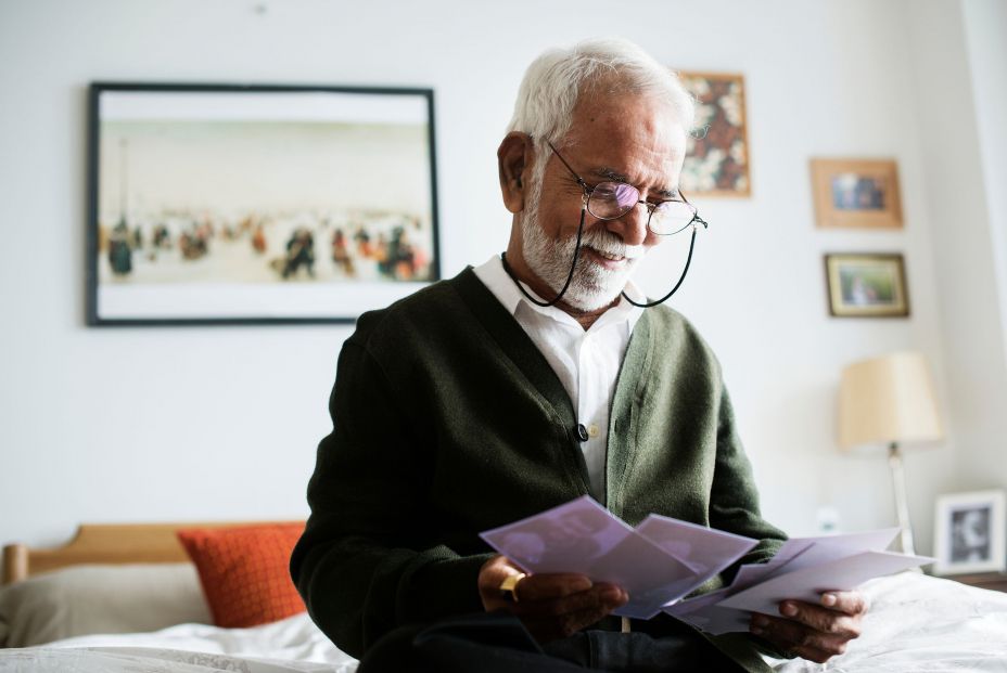 bigstock An elderly Indian man at the r 224715478