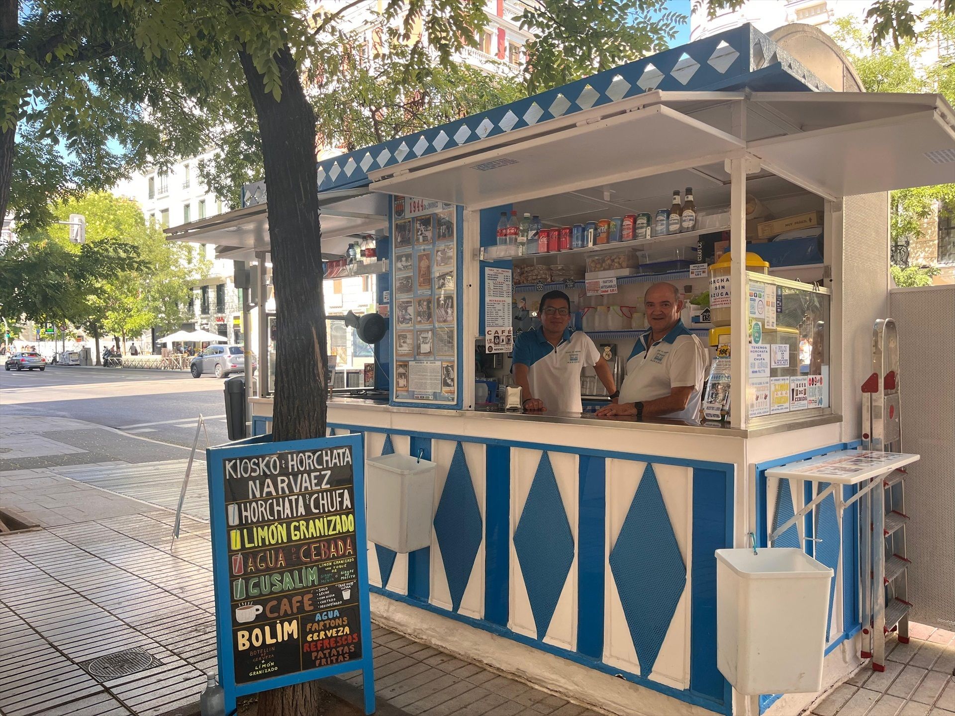 El único kiosco horchatero que queda en Madrid: un negocio familiar que sobrevivió a la Guerra Civil El único kiosco horchatero que queda en Madrid: un negocio familiar que sobrevivió a la Guerra Civil