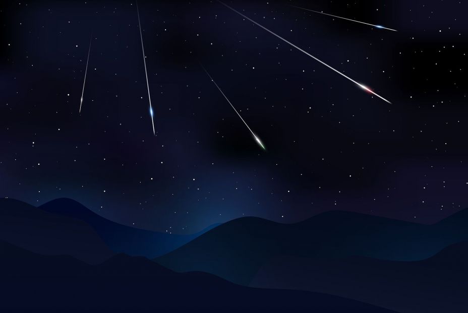 bigstock Vector Illustration Of Meteor  379009336