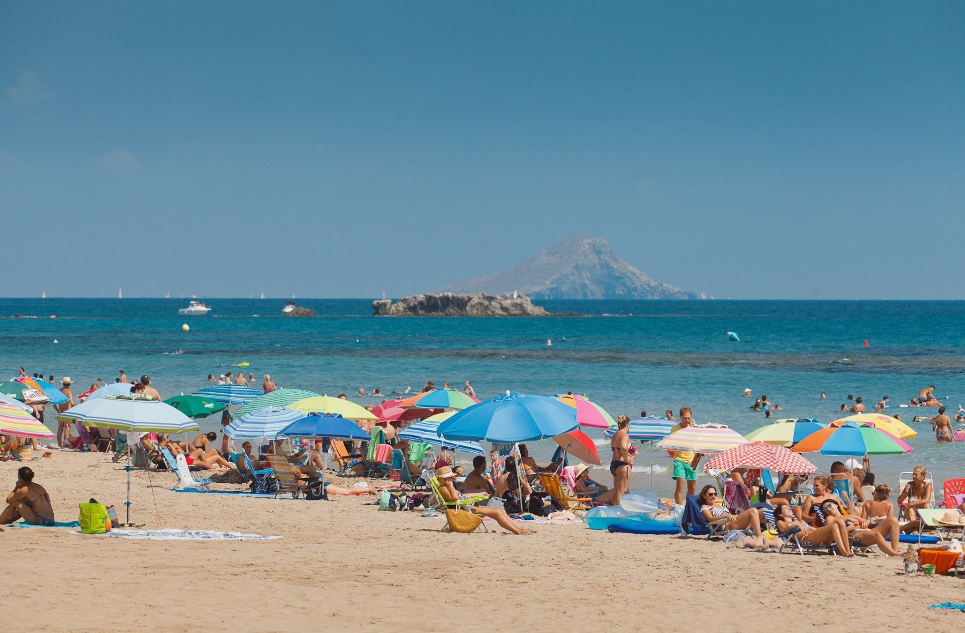 Playa en La Manga del Mar Menor. (Europa Press)