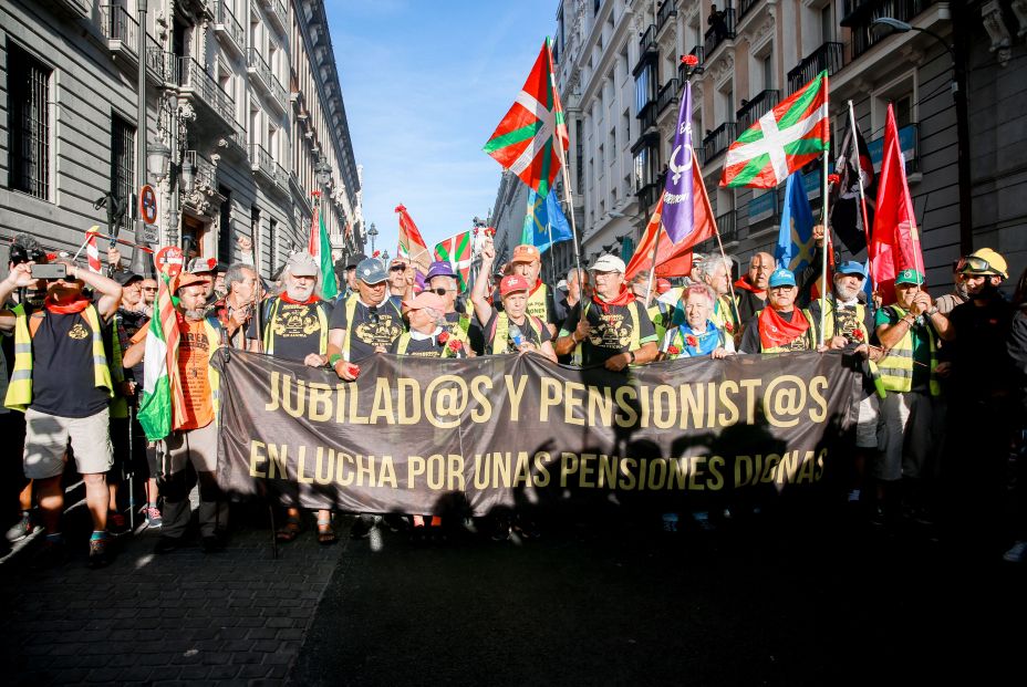 Marcha de pensionistas