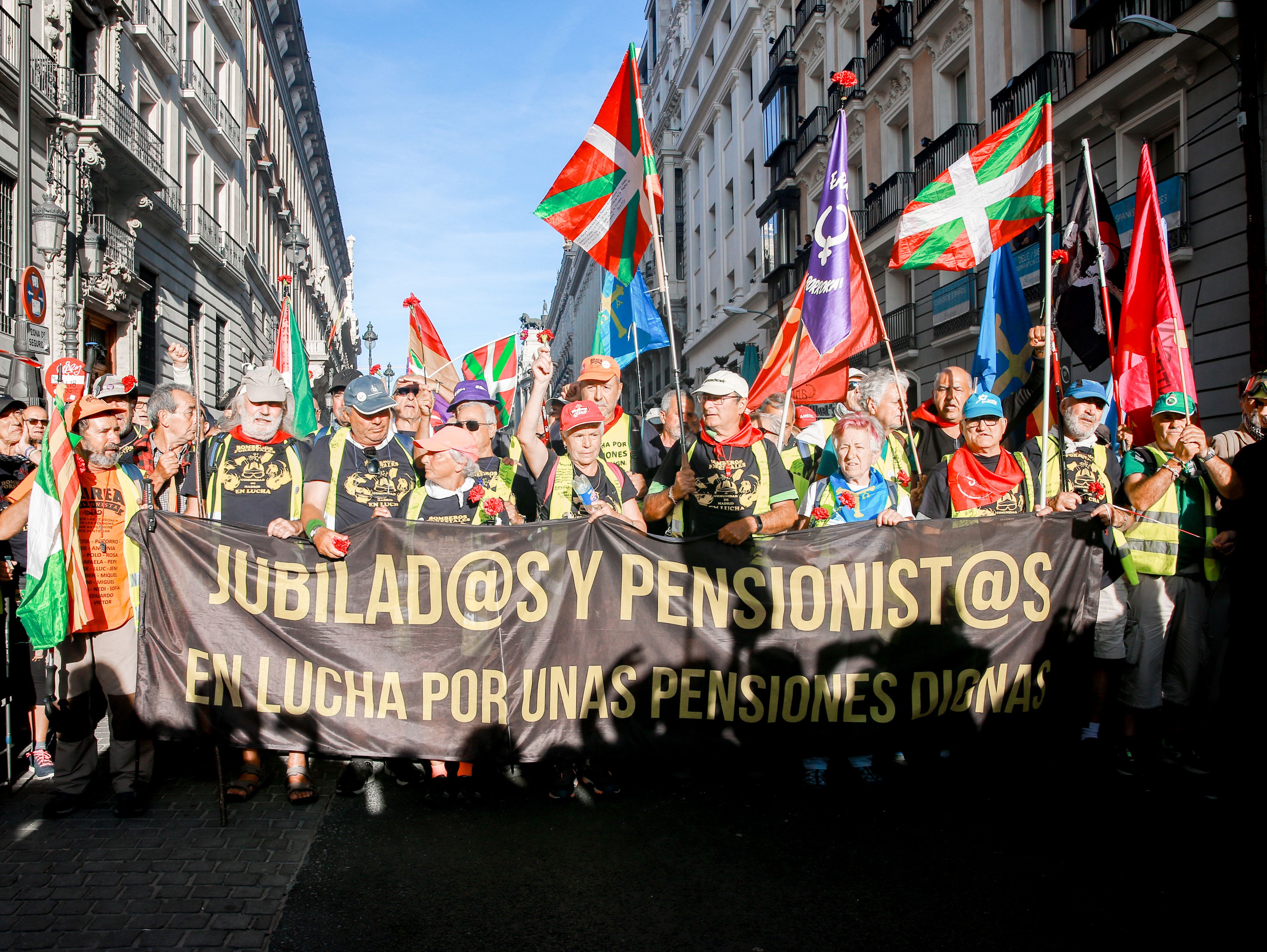 Marcha de pensionistas